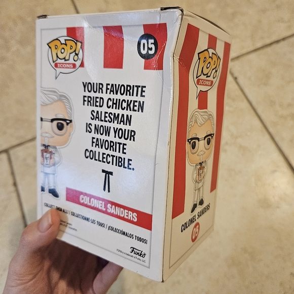 Funko Pop! Colonel Sanders Vinyl Figure - Picture 3 of 3